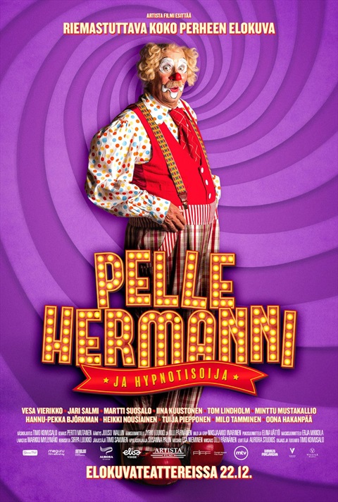 Elokuvajuliste: Pelle Hermanni ja Hypnotisoija